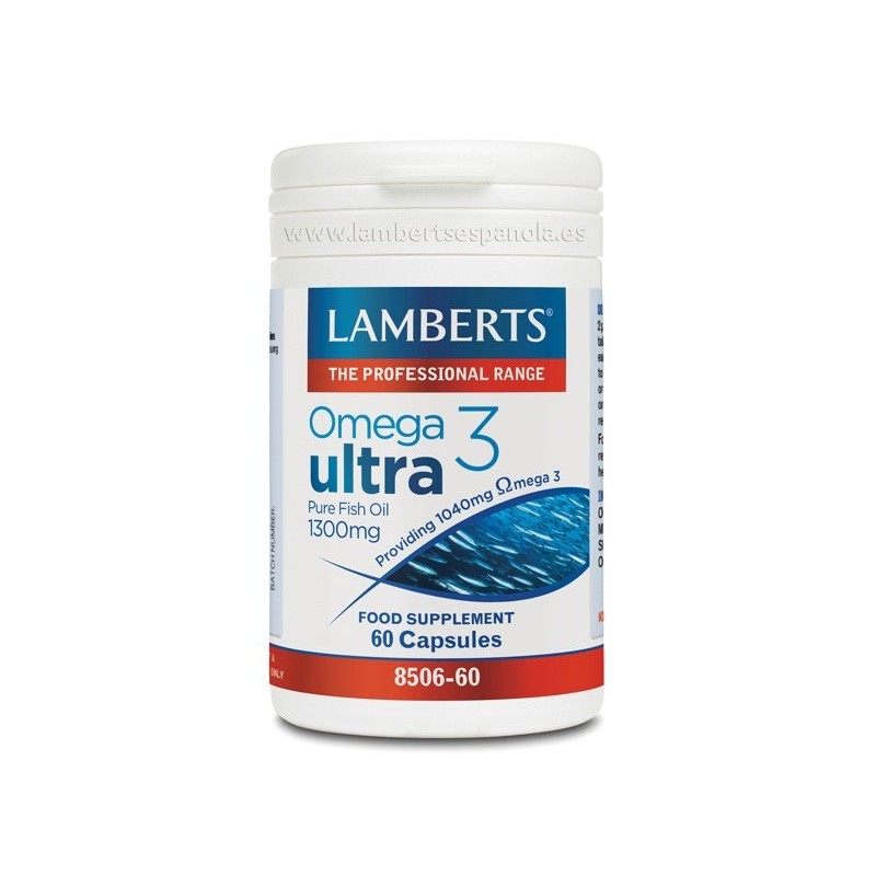 Omega 3 Ultra quede Lamberts| tiendaonline.lineaysalud.com