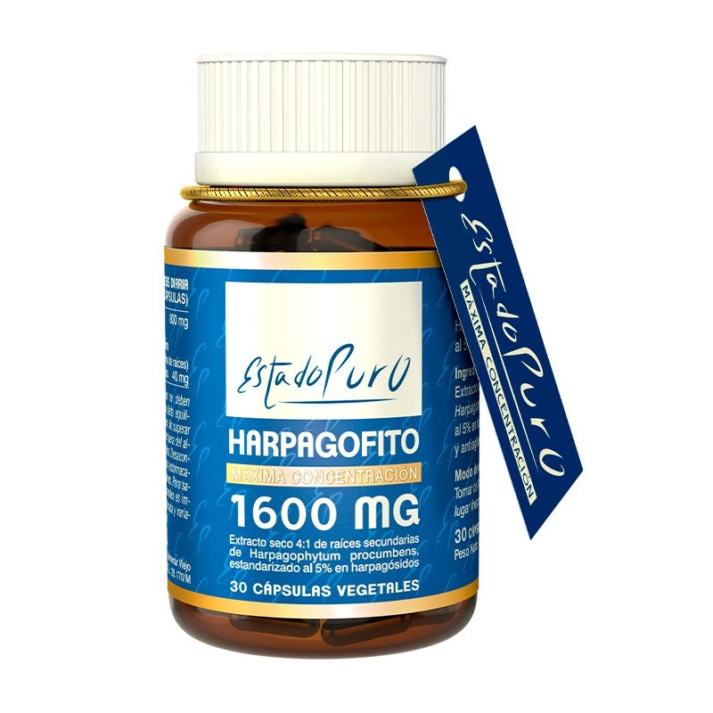 Harpagofito o Devi´s Claw 1600 mg en extracto seco estandarizado
