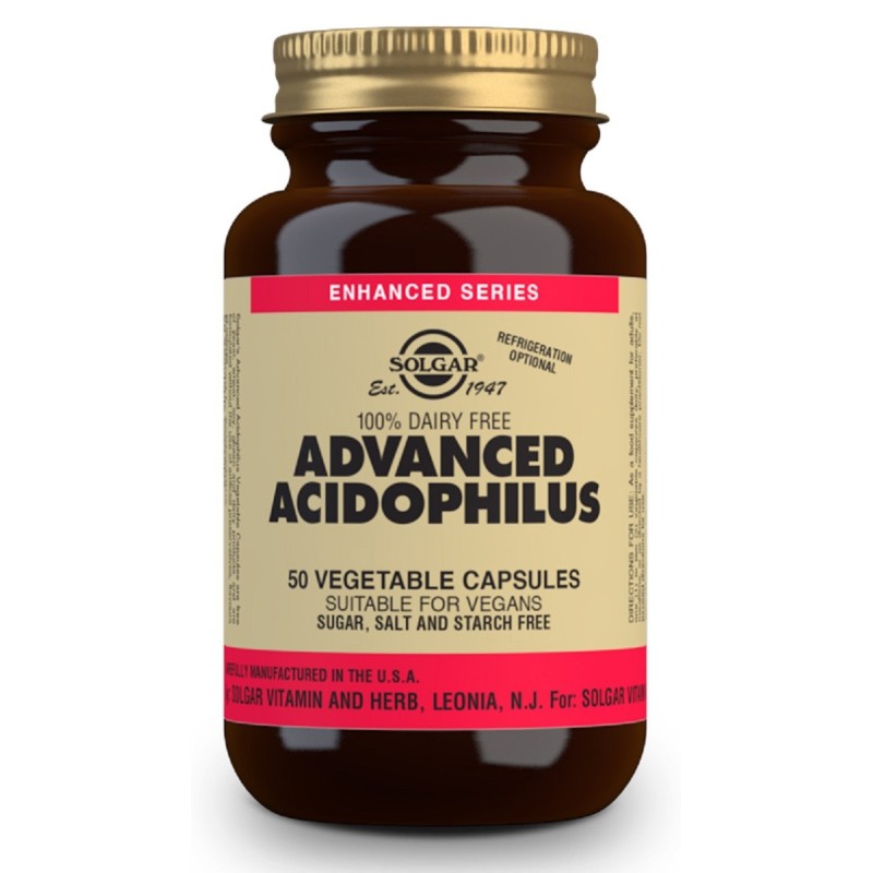Comprar Acidophilus Avanzado superior 50 caps Solgar al mejor precio