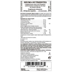 Comprar Neuro Nutrientes 60 capsulas Solgar|tiendaonline.lineaysalud