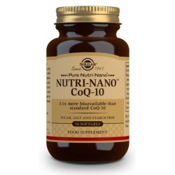 Comprar Nutri Nano Coenzima Q10 50 Cap veganas Solgar al mejor precio