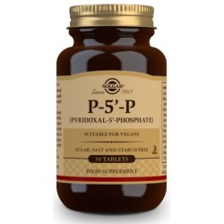 Comprar Piridoxal 5 Fosfato P5P 50comp Solgar-mejor precio lineaysalud