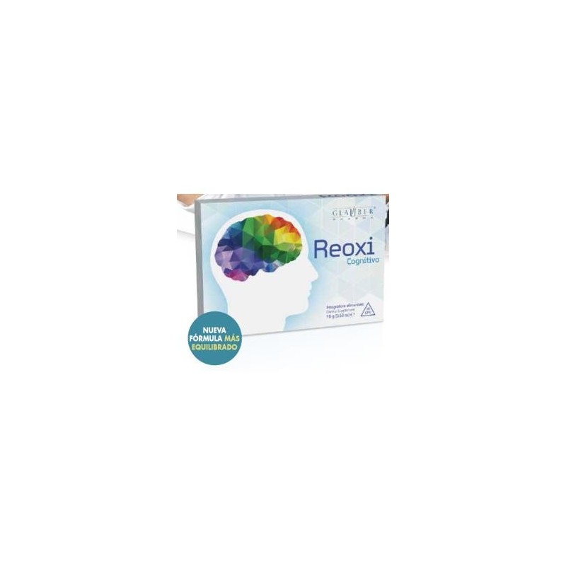 Reoxi cognitivo 3de Glauber Pharma | tiendaonline.lineaysalud.com