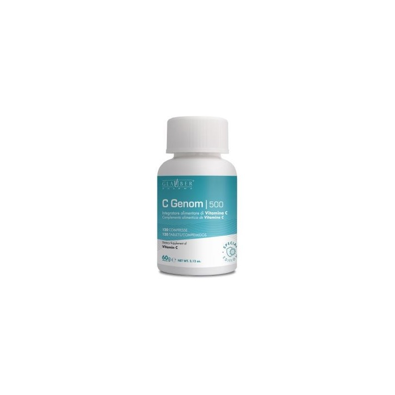 C-genom 500 120code Glauber Pharma | tiendaonline.lineaysalud.com