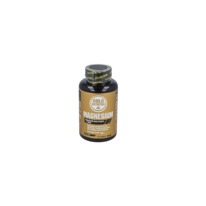 Magnesio 600mg. 6de Gold Nutrition | tiendaonline.lineaysalud.com