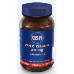 Zinc citrato 25mgde G.s.n. | tiendaonline.lineaysalud.com