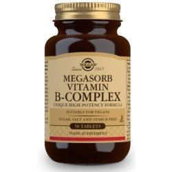 Comprar Megasorb B Complex 50 Comp Solgar al mejor precio|lineaysalud