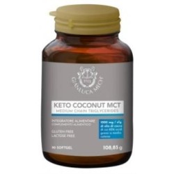 Keto coconut mct de Gianluca Mech | tiendaonline.lineaysalud.com