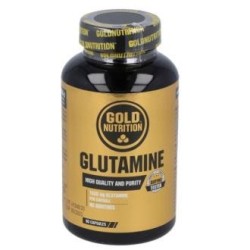 Glutamina 90cap.de Gold Nutrition | tiendaonline.lineaysalud.com