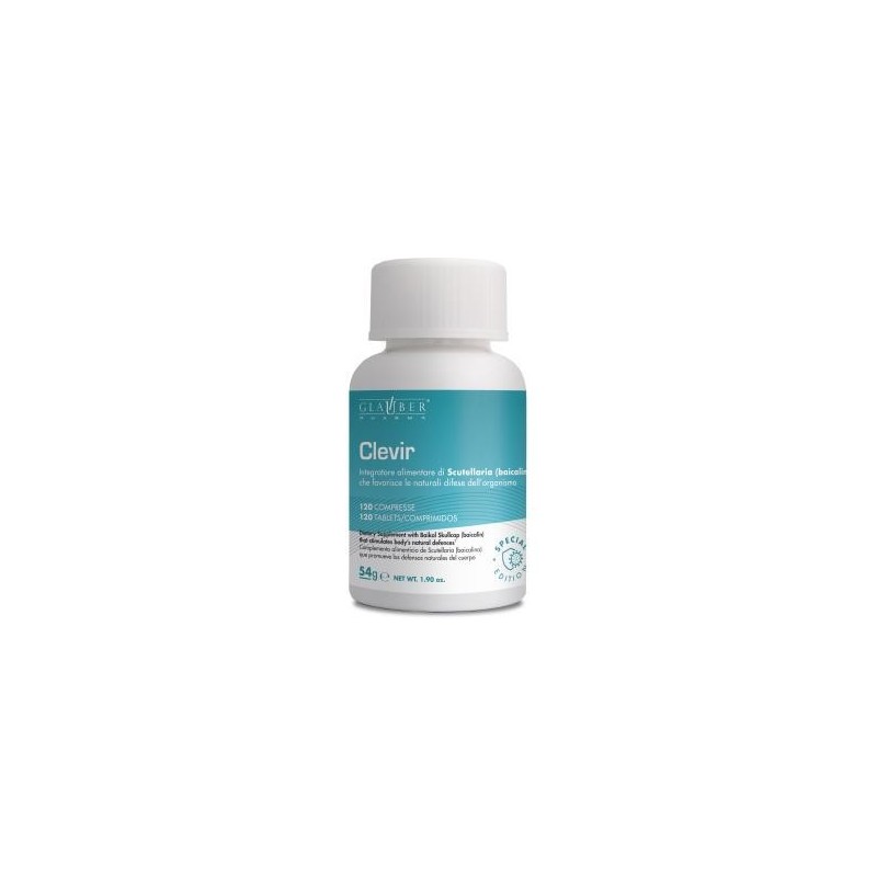 Clevir 120comp.de Glauber Pharma | tiendaonline.lineaysalud.com