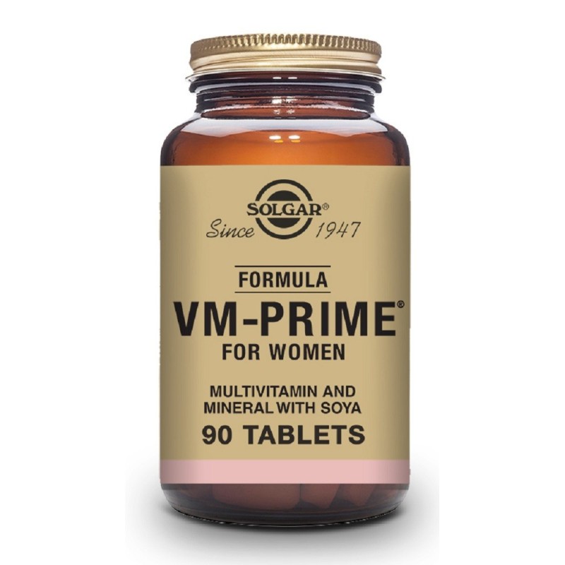 Comprar Vm Prime Women +50 90 comp.Solgar en tiendaonline.lineaysalud