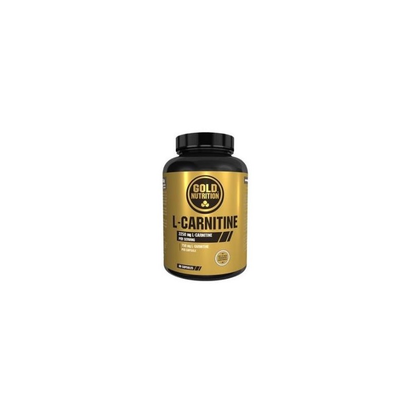 L-carnitina 750mgde Gold Nutrition | tiendaonline.lineaysalud.com