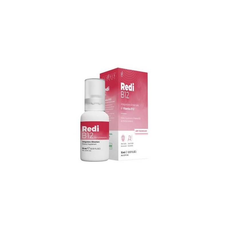 Redi b12 spray 15de Glauber Pharma | tiendaonline.lineaysalud.com