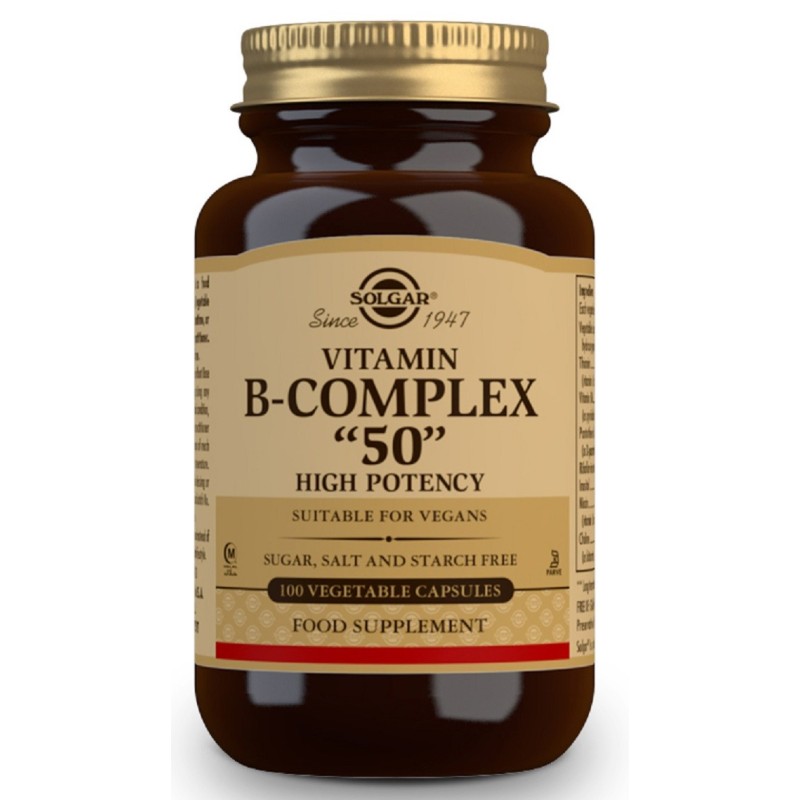Comprar Vitamina B Complex "50" Solgar 50 cápsulas  al mejor precio
