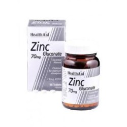 Gluconato de zincde Health Aid | tiendaonline.lineaysalud.com