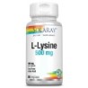 L-Lisina 500 Mg 60 cápsulas de Solaray | En tiendaonline.lineaysalud