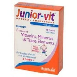 Junior vit 30compde Health Aid | tiendaonline.lineaysalud.com