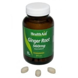 Jengibre (ginger de Health Aid | tiendaonline.lineaysalud.com