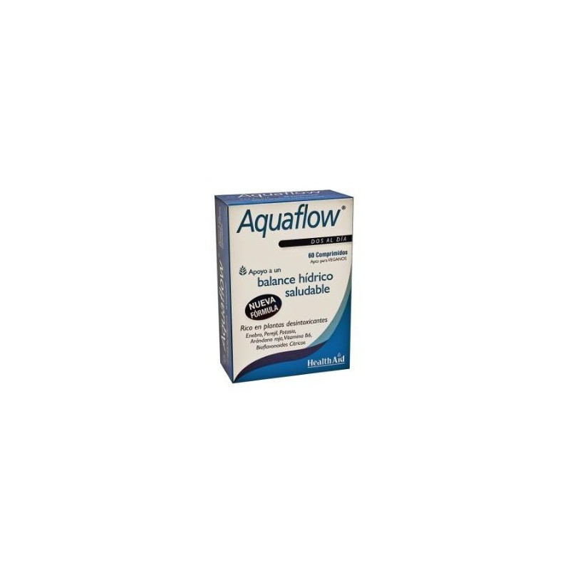 Aquaflow 60comp. de Health Aid | tiendaonline.lineaysalud.com