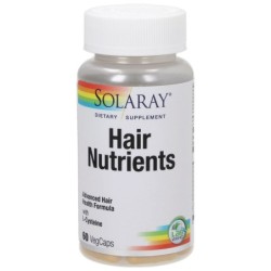 Nutrientes para el cabello ? 60 cáps Solaray -Tiendaonline.lineaysalud