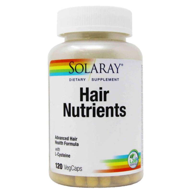 Hair Nutrients 120 Caps Solaray online | En tiendaonline.lineaysalud