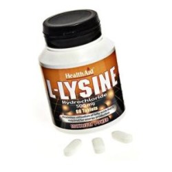 L-lisina 500mg. 6de Health Aid | tiendaonline.lineaysalud.com
