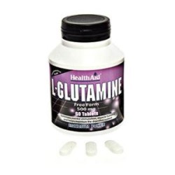 L-glutamina 500mgde Health Aid | tiendaonline.lineaysalud.com