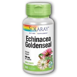 Echinacea y GolDensela Root 100 cap Solaray-Tiendaonline.lineaysalud
