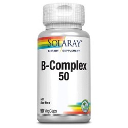 Vitamina B Complex 50 - 50capsulas Solaray |Tiendaonline.lineaysalud
