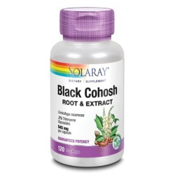 Black Cohosh (Cimifuga) 120 Vcaps Solaray | tiendaonline.lineaysalud