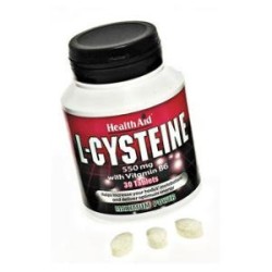 L-cysteina 60compde Health Aid | tiendaonline.lineaysalud.com