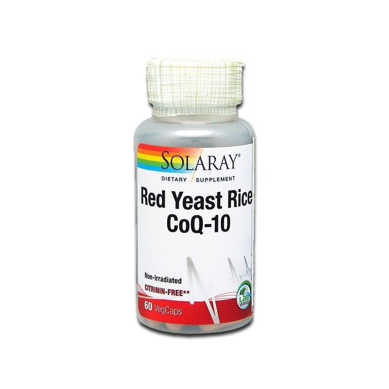 Levadura de Arroz Rojo con Coenzyma Q-10 60Cap |Red yeast Rice Coq10