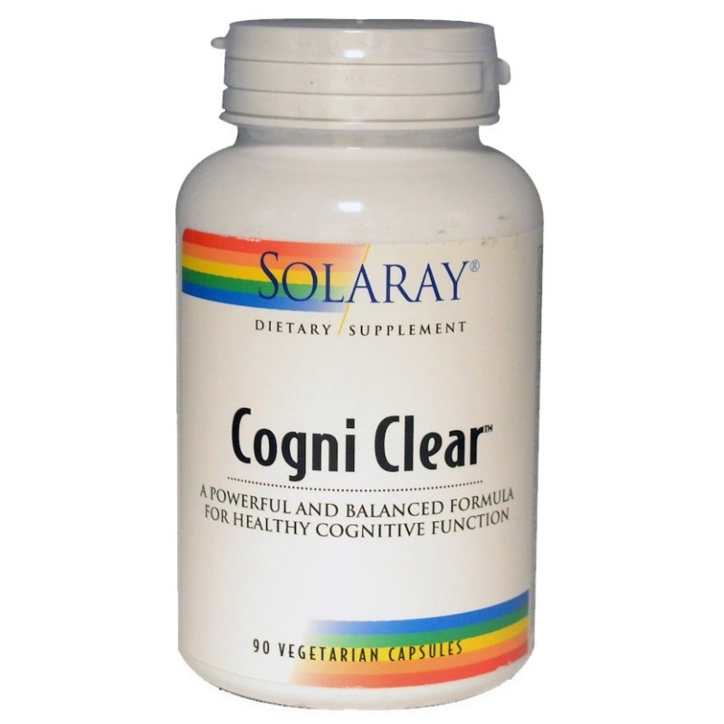 Cogni Clear 90 capsulas Solaray online | En tiendaonline.lineaysalud