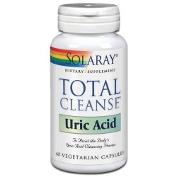 Total Cleanse Uric Acid 60 Cap Solaray | En tiendaonline.lineaysalud