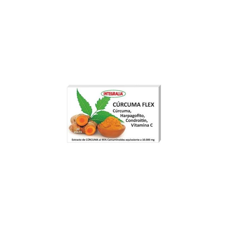 Curcuma flex 20vide Integralia | tiendaonline.lineaysalud.com