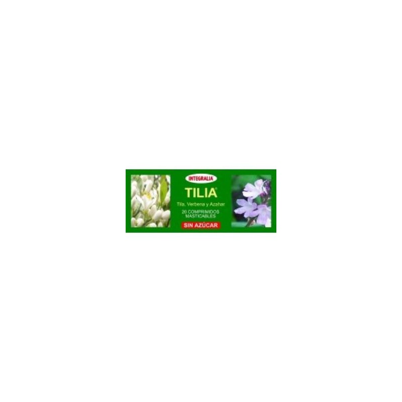 Tilia 20 comp. made Integralia | tiendaonline.lineaysalud.com