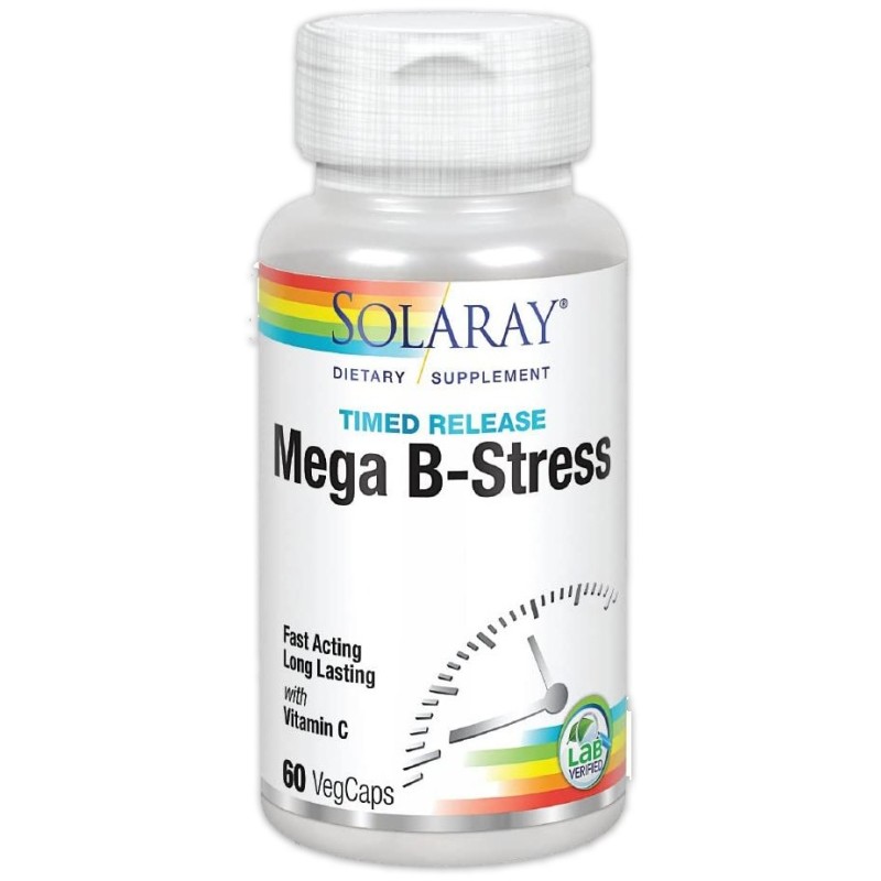Mega B-Stress Two-Stage 60 cap Solaray| En Tiendaonline.lineaysalud