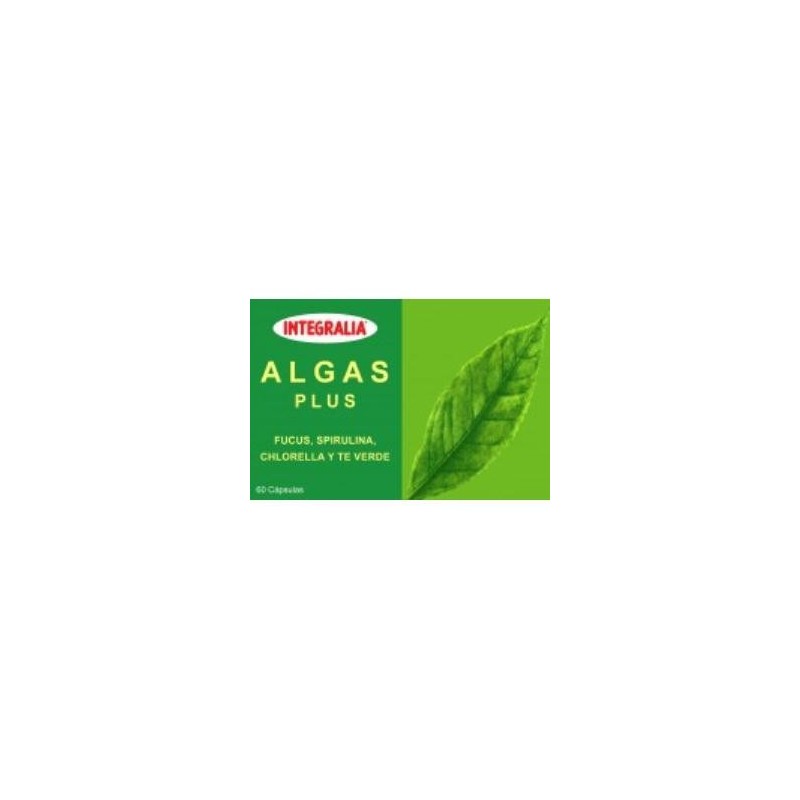 Algas plus 60cap.de Integralia | tiendaonline.lineaysalud.com