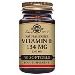 Vitamina E 200ui de Solgar | tiendaonline.lineaysalud.com