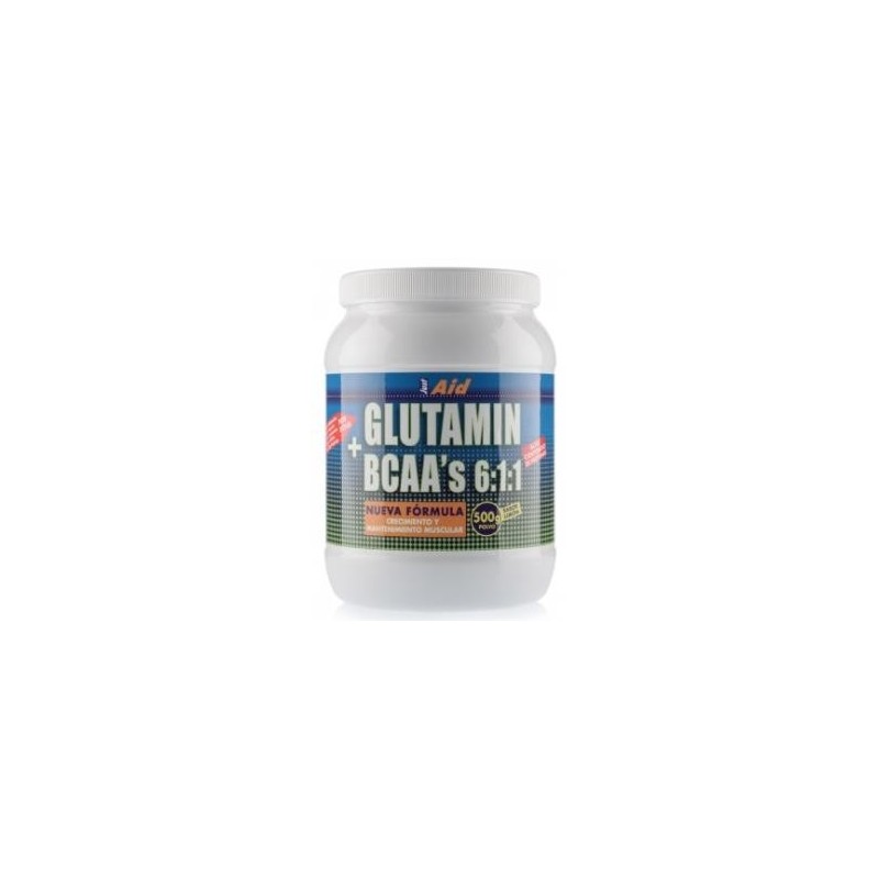 Glutamin + bcaa sde Just Aid | tiendaonline.lineaysalud.com