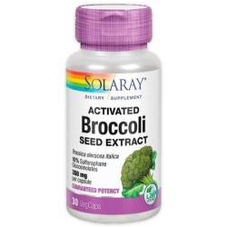 Extracto de semillas de brócoli activadas Solaray 30 vcap| lineaysalud