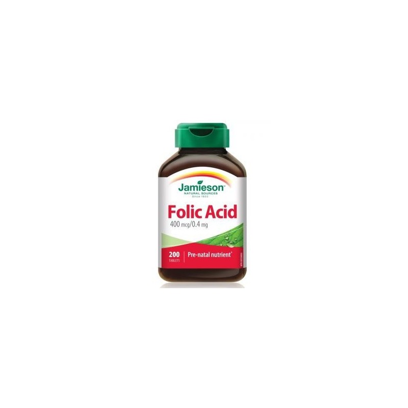 Acido folico 400mde Jamieson | tiendaonline.lineaysalud.com