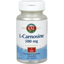 L-carnosine 30comde Solaray | tiendaonline.lineaysalud.com