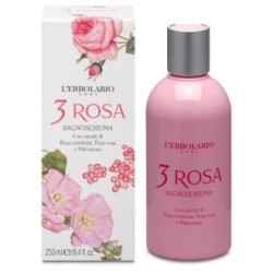 3 rosas gel de bade L´erbolario | tiendaonline.lineaysalud.com