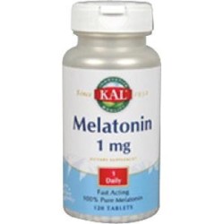Melatonina 1mg. 1de Solaray | tiendaonline.lineaysalud.com