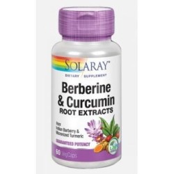 Berberine - Curcude Solaray | tiendaonline.lineaysalud.com