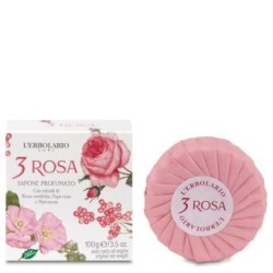 3 rosas jabon pasde L´erbolario | tiendaonline.lineaysalud.com