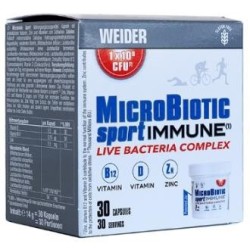 Microbiotic 30capde Weider | tiendaonline.lineaysalud.com