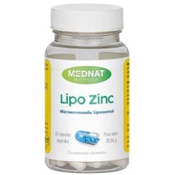 Lipo zinc 60cap.de Mednat | tiendaonline.lineaysalud.com