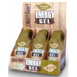 Vegan energy gel de Nutrisport | tiendaonline.lineaysalud.com
